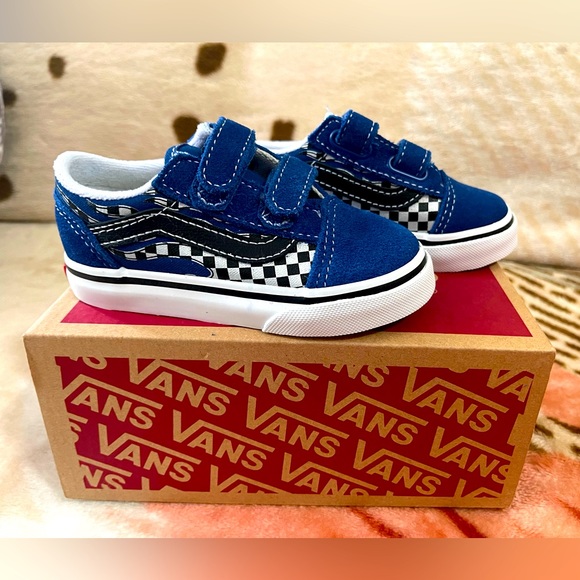 old school V reflective flame true blue - Picture 1 of 6